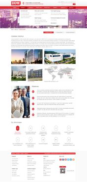 樂華多網站效果圖展示 深一集團專業網站建設服務解析